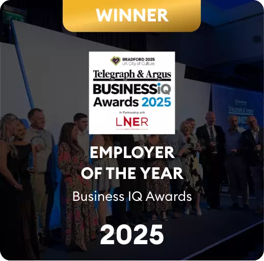 Bradford IQ 2025 Winner - Employer of the Year